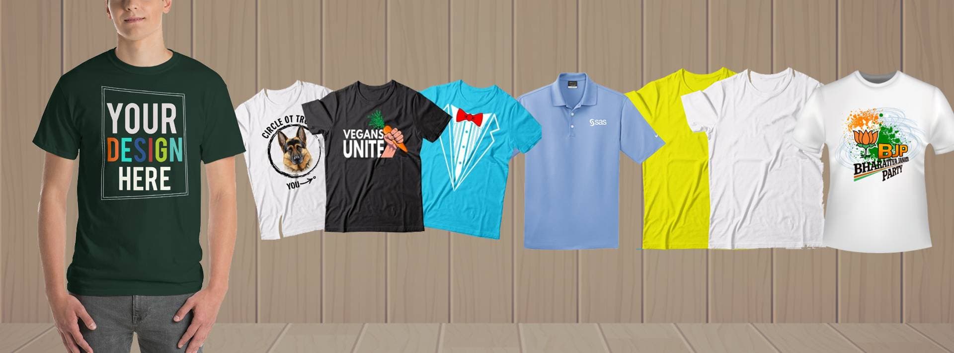 POLYESTER T-SHIRTS Banner